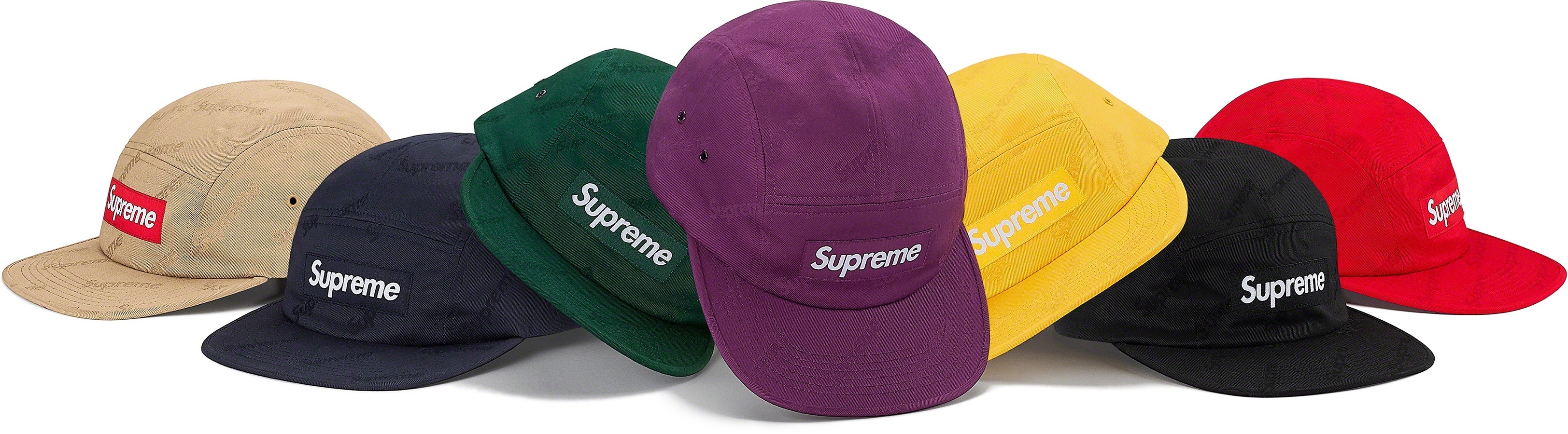 Jacquard Logos Twill Camp Cap